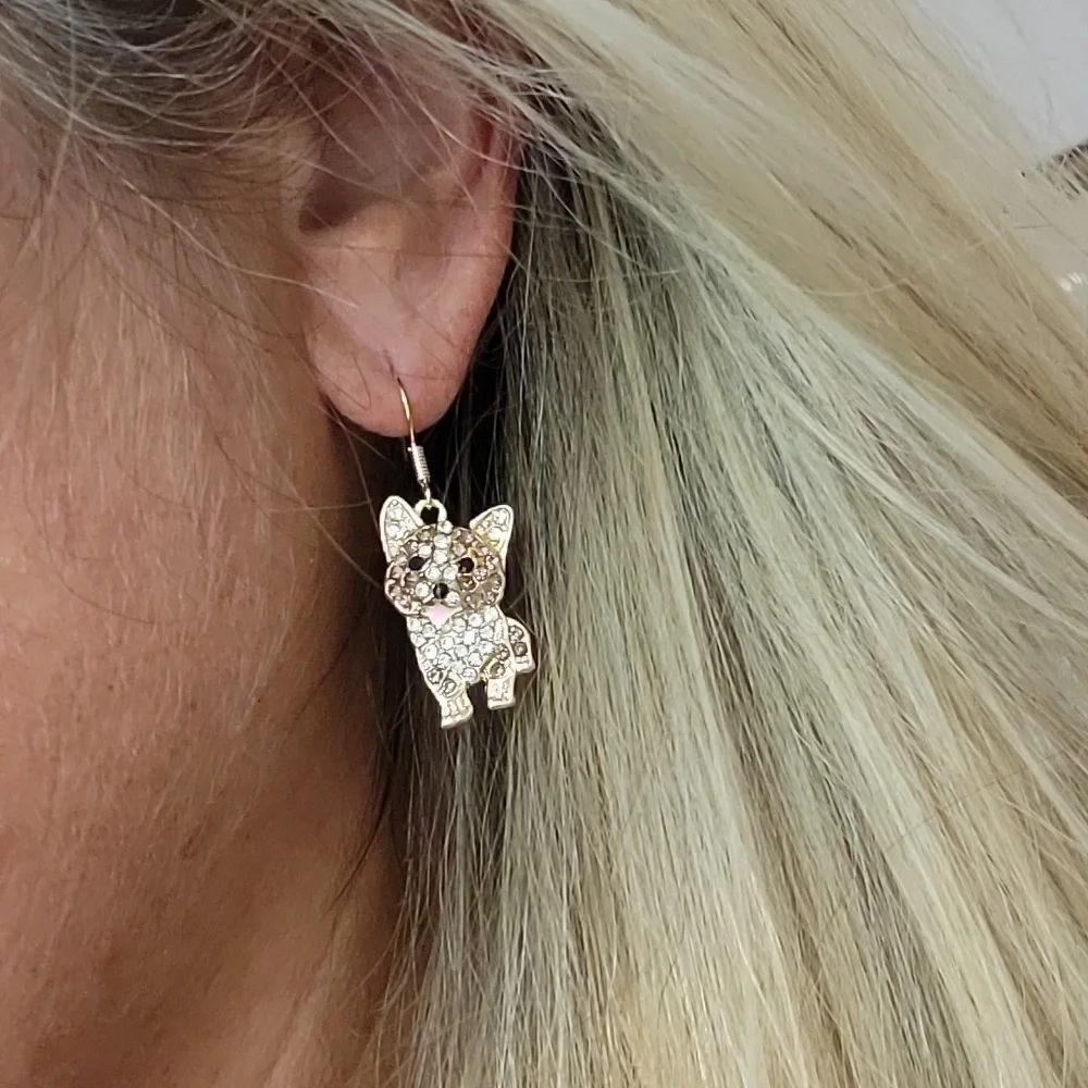 🔥LAST PAIR🔥 CORGI Shimmer Drop Earrings